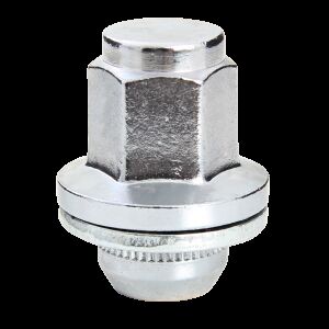 OEM TOYOTA CHROME NUT 12mm x 1.50 - 21mm (With Washer)