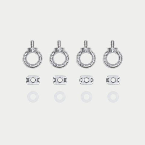 CargoTrack - Adjustable Sliding Tie Down Eyebolt Attachments - One Set of&nbsp;Four