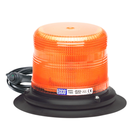 Vacuum Magnet Mount Amber Beacon - Pulse II, low Profile