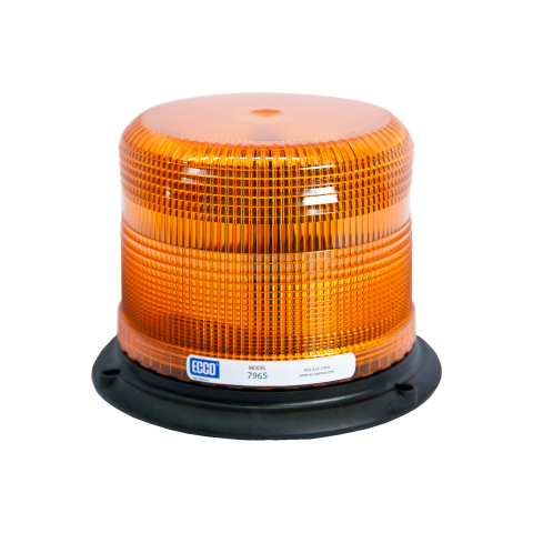 3-Bolt Amber Beacon - Pulse II, low Profile
