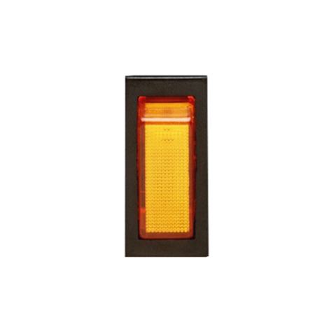 Rocker Switch: 12VDC, SPST, illuminated A (requires A9893 switch&nbsp;panel)