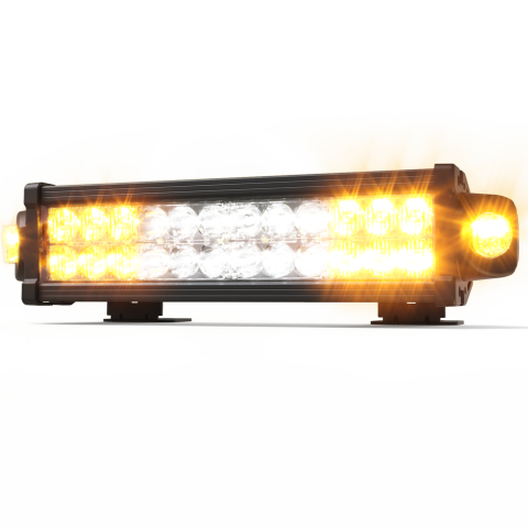 DIRECTIONAL COMBO LED BAR, 135-DEG SIDE WARNING