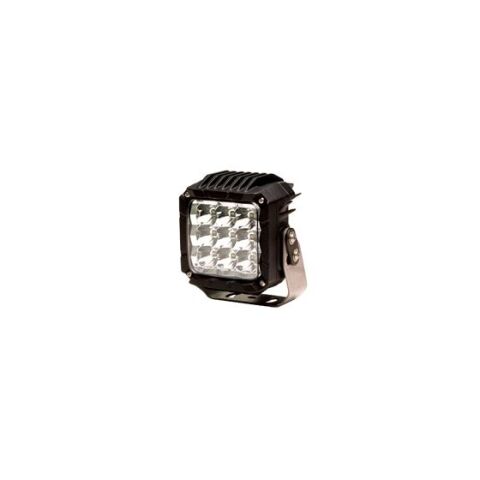 Worklamp: LED (9), Flood Beam, square, 12-24VDC