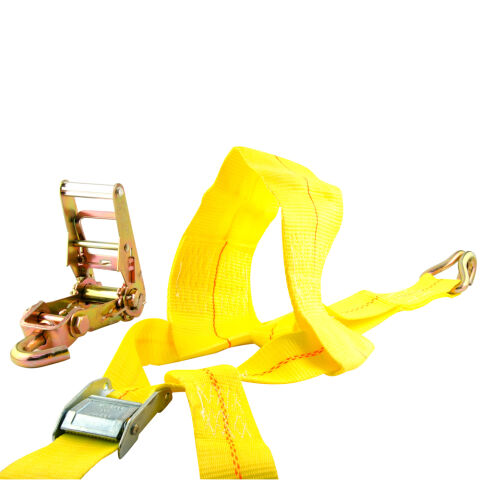 (1) 10,000 lb Adjustable Tire Strap w/ Ratchet