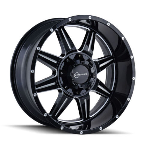 HELIX 18X9 5X139.7/150 110MM -12 BLK MILLED ENTHUZE HELIX&nbsp;WHEEL