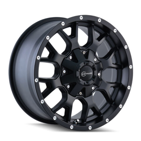 RIDDLER 20X9 5X127/139.7 87MM +00 MATTE BLK ENTHUZE RIDDLER&nbsp;WHEEL