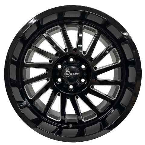 Enthuze Omega, 20x10 6x135 ET -21 CB 87.1, Gloss Black&nbsp;Milled
