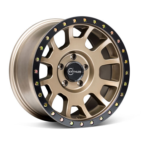 SEEKER 20X9 5-127 78.1MM +00 GOLD W/BLACK LIP ENTHUZE SEEKER&nbsp;WHEEL