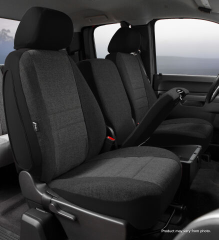 OE30 Series - Oe Tweed Custom Fit Front Seat Cover- Charcoal