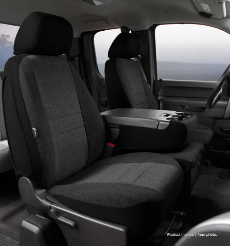 OE30 Series - Oe Tweed Custom Fit Front Seat Cover- Charcoal