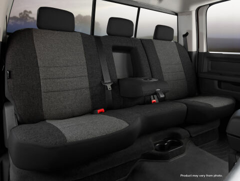 OE30 Series - Oe Tweed Custom Fit Rear Seat Cover- Charcoal
