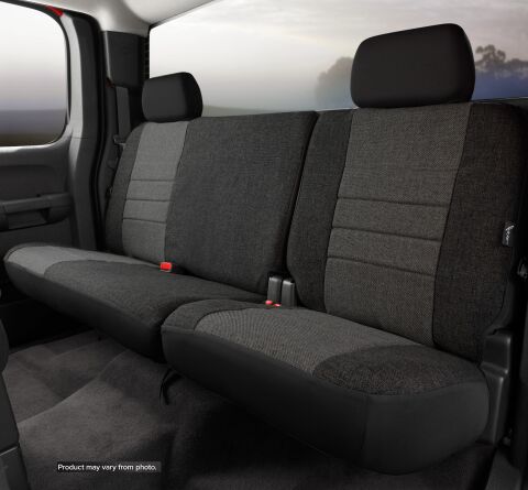 OE30 Series - Oe Tweed Custom Fit Rear Seat Cover- Charcoal