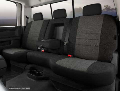 OE30 Series - Oe Tweed Custom Fit Rear Seat Cover- Charcoal