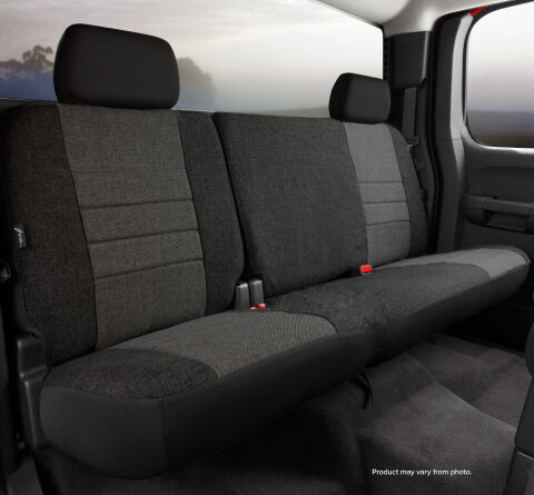 OE30 Series - Oe Tweed Custom Fit Rear Seat Cover- Charcoal