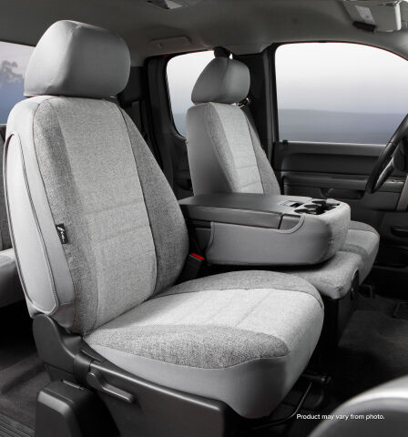OE30 Series - Oe Tweed Custom Fit Front Seat Cover-&nbsp;Gray