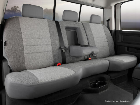 OE30 Series - Oe Tweed Custom Fit Rear Seat Cover-&nbsp;Gray