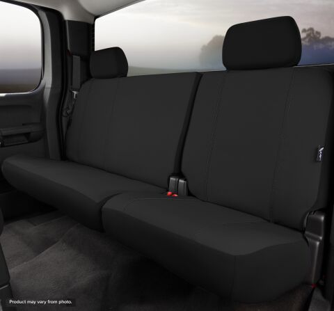 SP80 Series - Seat Protector Polyester Custom Fit Rear Seat Cover -&nbsp;Black