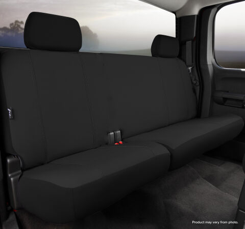 SP80 Series - Seat Protector Polyester Custom Fit Rear Seat Cover -&nbsp;Black