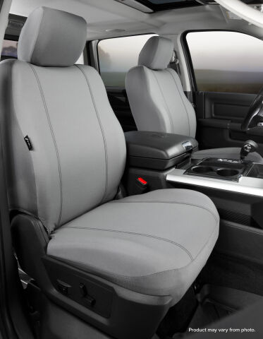 SP80 Series - Seat Protector Polyester Custom Fit Front Seat Cover -&nbsp;Gray