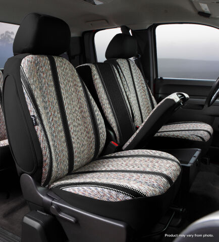 TR40 Series - Wrangler Saddleblanket Custom Fit Front Seat Cover -&nbsp;Black