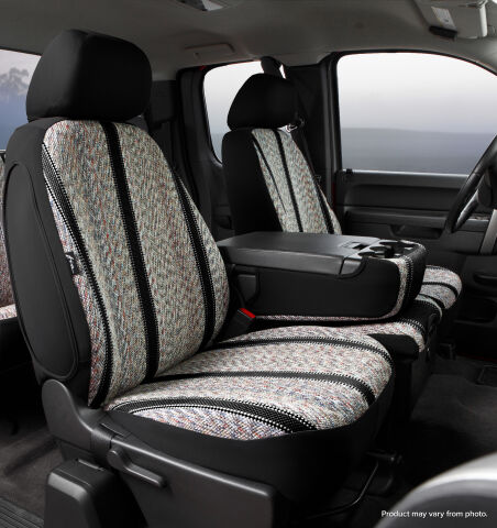 TR40 Series - Wrangler Saddleblanket Custom Fit Front Seat Cover -&nbsp;Black