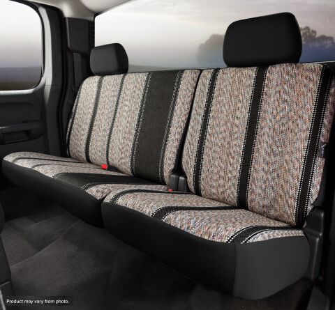TR40 Series - Wrangler Saddleblanket Custom Fit Rear Seat Cover -&nbsp;Black