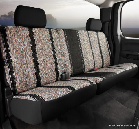 TR40 Series - Wrangler Saddleblanket Custom Fit Rear Seat Cover -&nbsp;Black