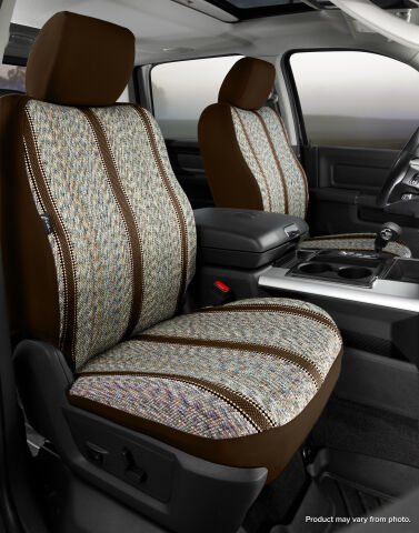 TR40 Series - Wrangler Saddleblanket Custom Fit Front Seat Cover -&nbsp;Brown