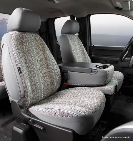 TR40 Series - Wrangler Saddleblanket Custom Fit Front Seat Cover -&nbsp;Gray