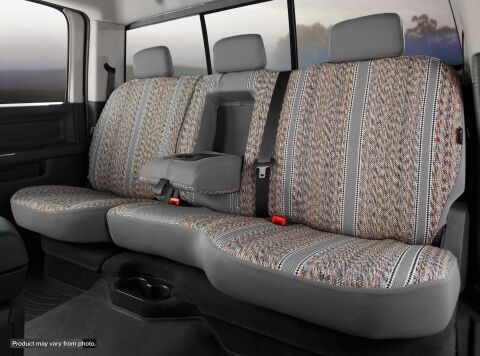 TR40 Series - Wrangler Saddleblanket Custom Fit Rear Seat Cover -&nbsp;Gray