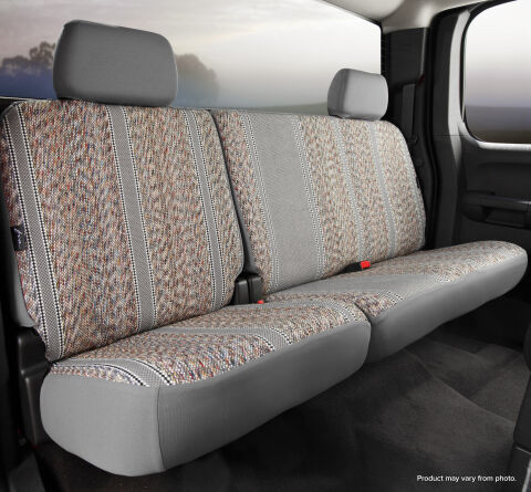 TR40 Series - Wrangler Saddleblanket Custom Fit Rear Seat Cover -&nbsp;Gray