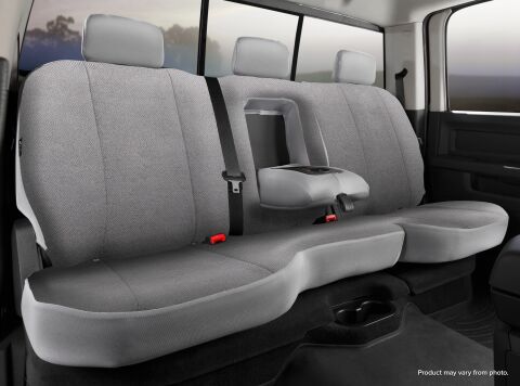 TR40 Series - Wrangler Saddleblanket Custom Fit Rear Seat Cover - Solid&nbsp;Gray