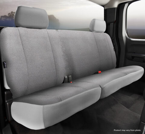 TR40 Series - Wrangler Saddleblanket Custom Fit Rear Seat Cover - Solid&nbsp;Gray