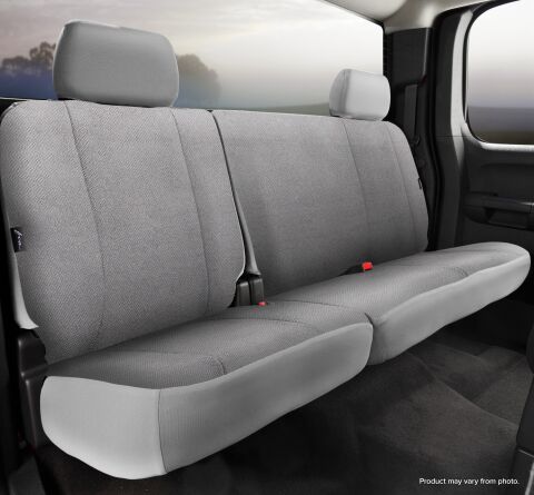 TR40 Series - Wrangler Saddleblanket Custom Fit Rear Seat Cover - Solid&nbsp;Gray