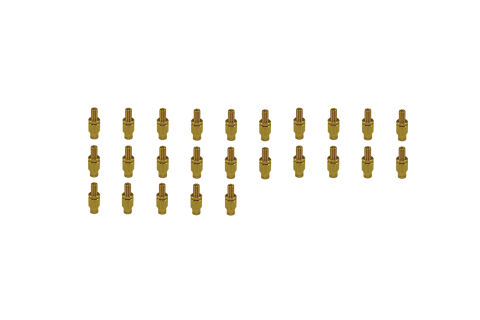 Inflation Valve 1/4 Brass (25 per&nbsp;pack)