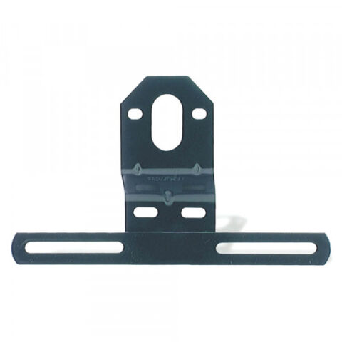 Universal Steel Offset License Plate Bracket