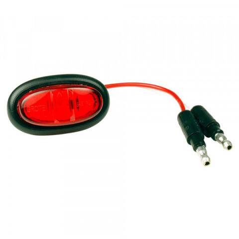 MicroNova® LED Clearance Marker Lights, Red, With Grommet