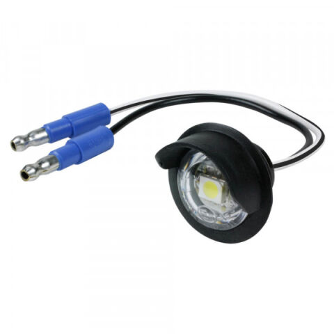 MicroNova® Multi-Volt Dot LED License Lights, Light with Hooded Grommet