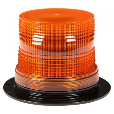 Emergency Lighting, Amber, LED Beacon S.A.E. Class Iii 12 To 110 V Low&nbsp;Lens