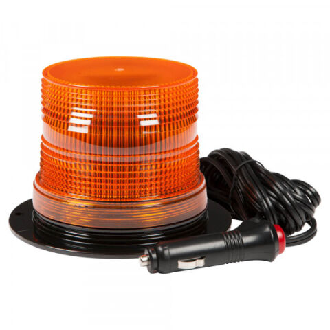 Emergency Lighting, Amber, LED BeaconS.A.E. Class Iii 12V Low Lens&nbsp;Magnet