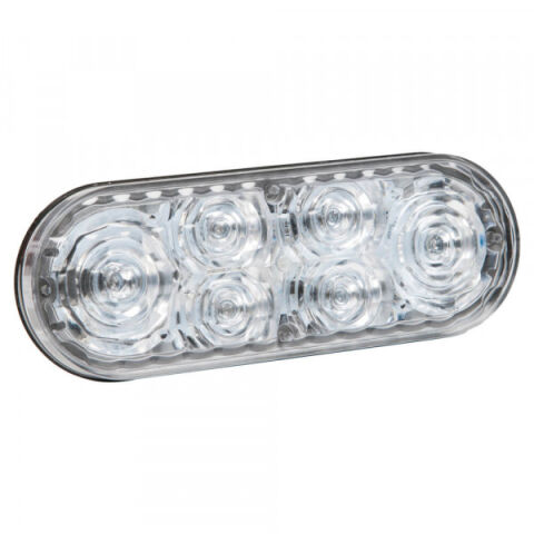 6 ? Oval Led Blue   Class 1 Grommet&nbsp;Mount