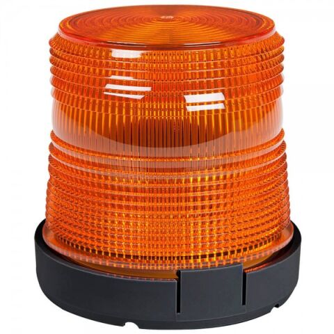 Compact Beacon, Amber LED Class II Compact Base - Perm&nbsp;Mount