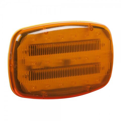 Battery-Operated LED Warning Light, Magnetic,&nbsp;Amber