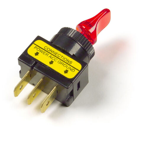 Toggle Switch - Illuminated - Duckbill