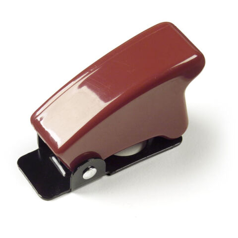 Toggle Switch Guard, Spring-Loaded Guard,&nbsp;Red