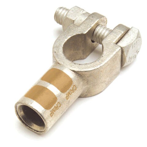 Straight Barrel Clamps, 2/0 Gauge,&nbsp;Orange