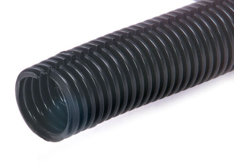 Split Flex Convoluted Tubing, Length 7', Size&nbsp;1/2