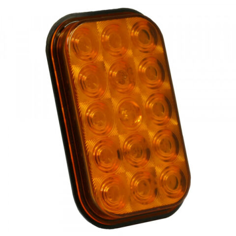 Hi Count® Rectangular LED Stop Tail Turn Lights,&nbsp;Amber