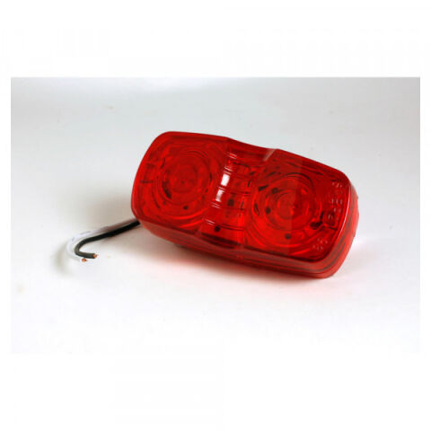 Hi Count® Square-Corner 13-Diode LED Clearance Marker Light,&nbsp;Red