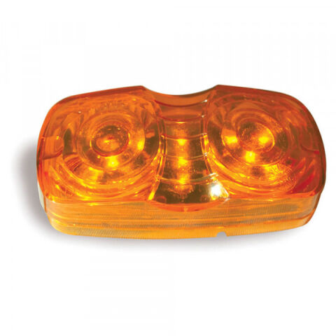 Hi Count® Square-Corner 13-Diode LED Clearance Marker Light,&nbsp;Amber